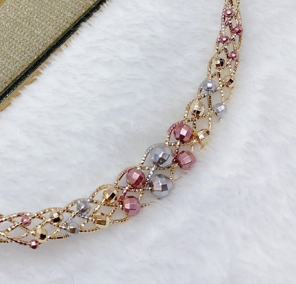 Collar de Chapa de Oro CC1886-1