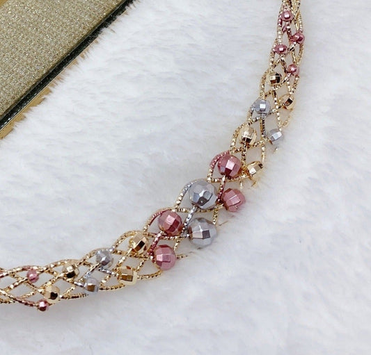 Collar de Chapa de Oro CC1886-1