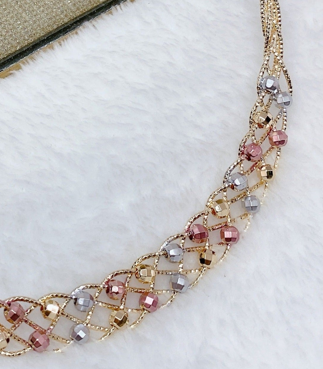Collar de Chapa de Oro CC1886-3