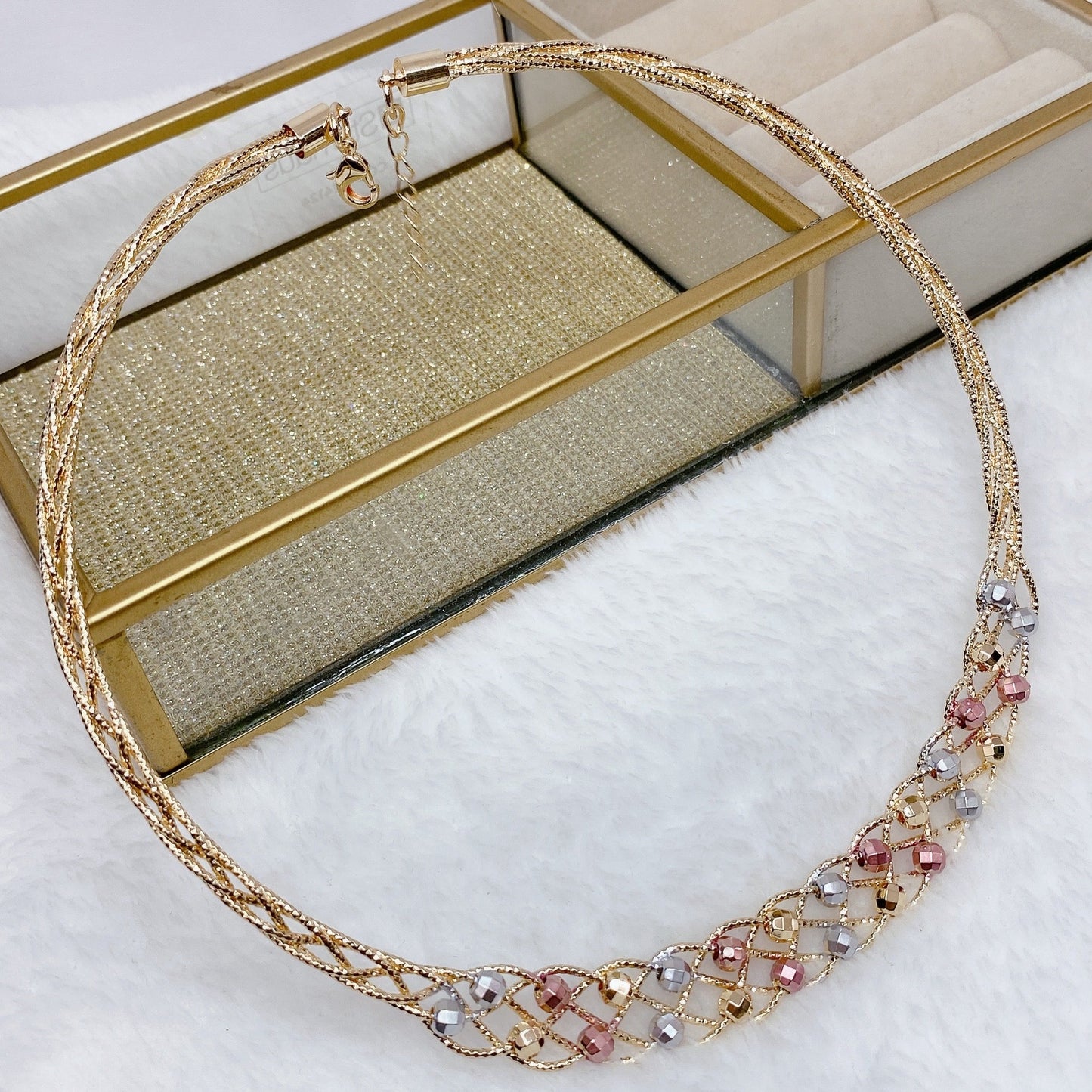 Collar de Chapa de Oro CC1886-3