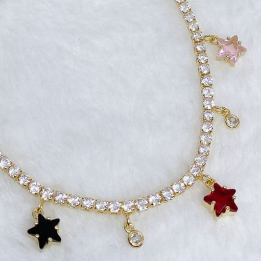 Collar Chapa de Oro CC1893-1