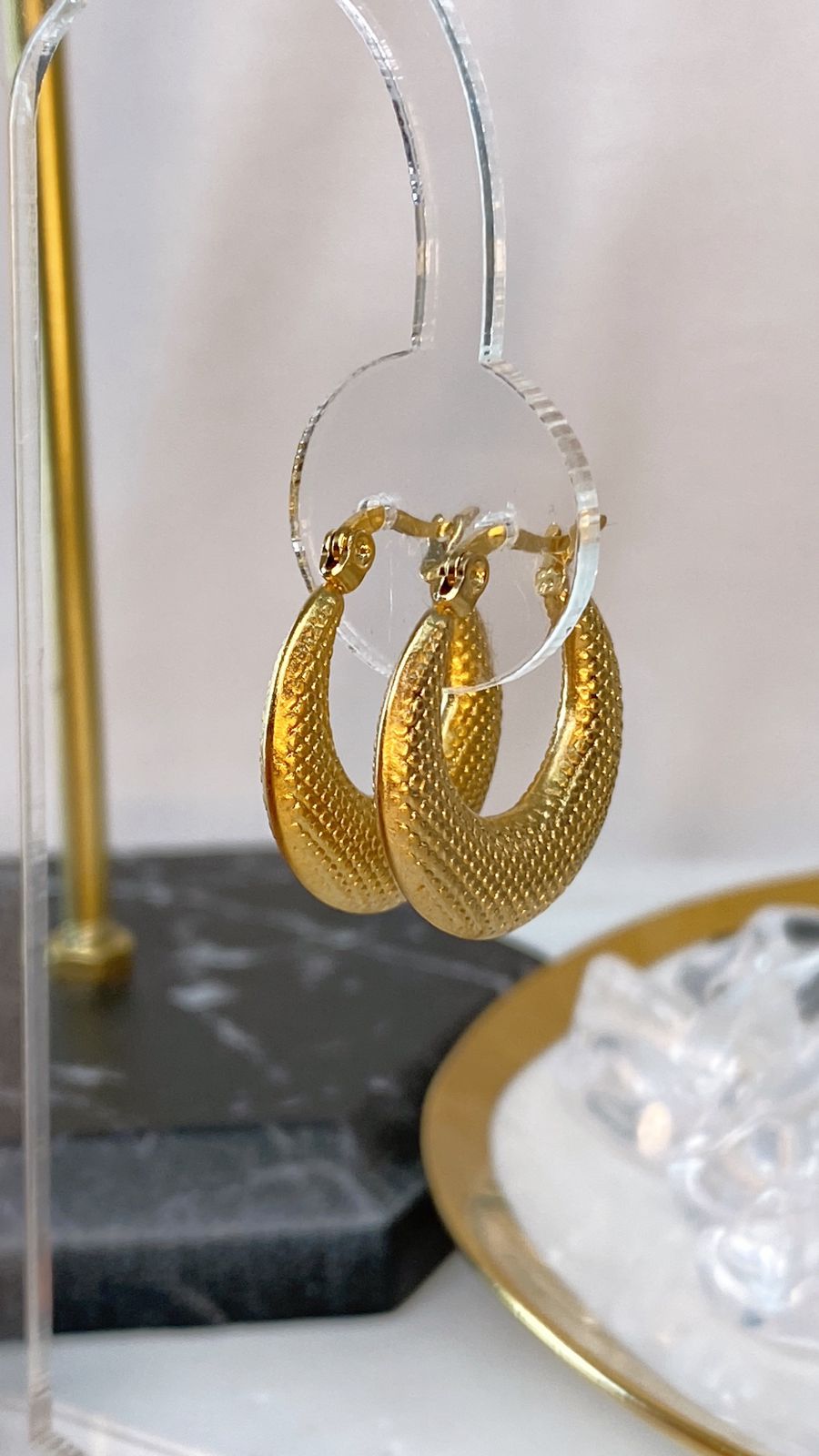 Arracadas de Acero Inoxidable AAI1942-1