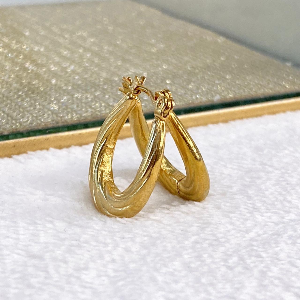 Arracadas de Acero Inoxidable AAI1944-1