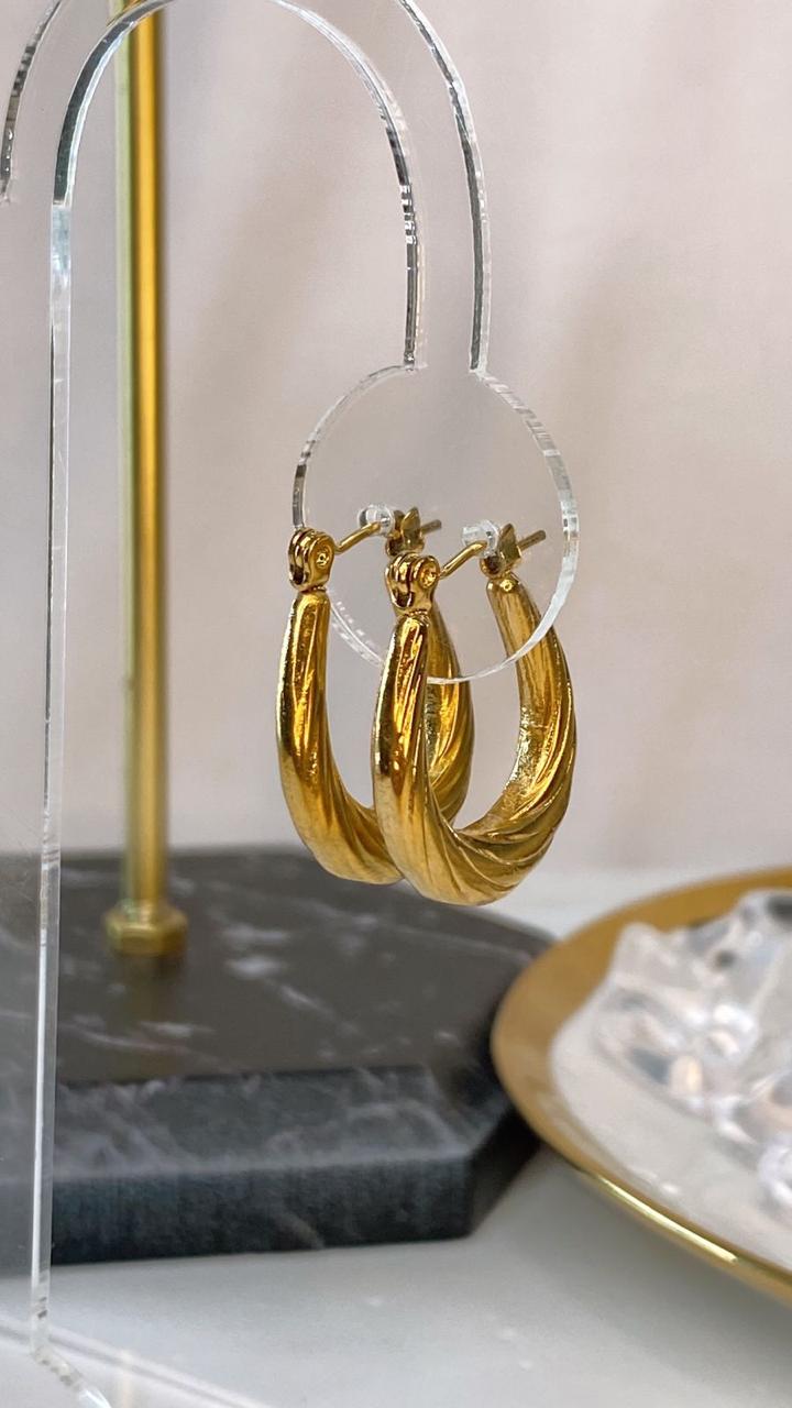 Arracadas de Acero Inoxidable AAI1944-1