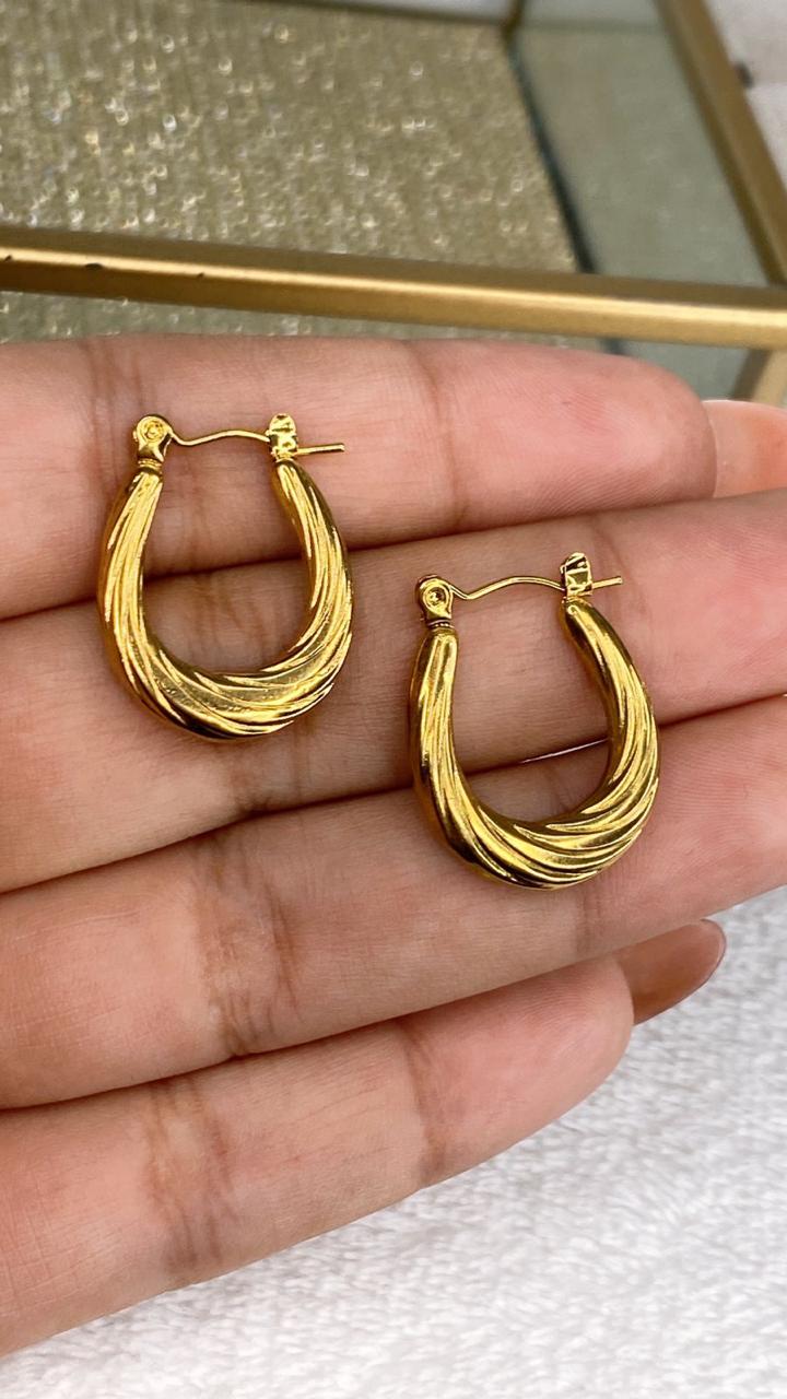 Arracadas de Acero Inoxidable AAI1944-1