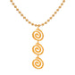 Collar de Chapa de Oro CC1945-1