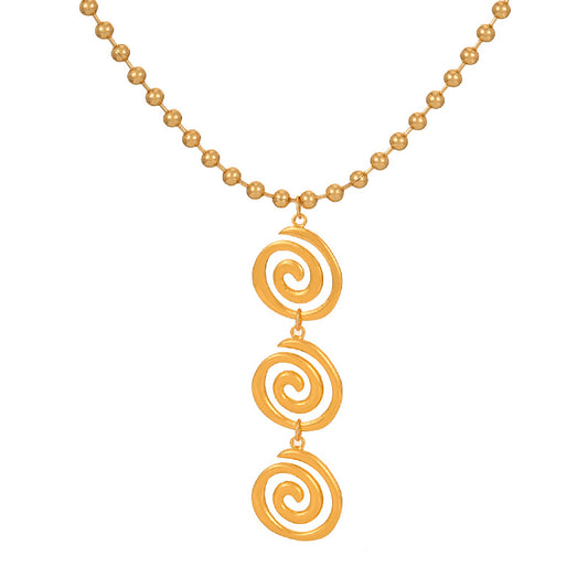 Collar de Chapa de Oro CC1945-1