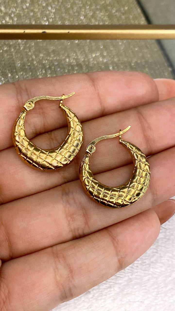 Arracadas de Acero Inoxidable AAI1945-1