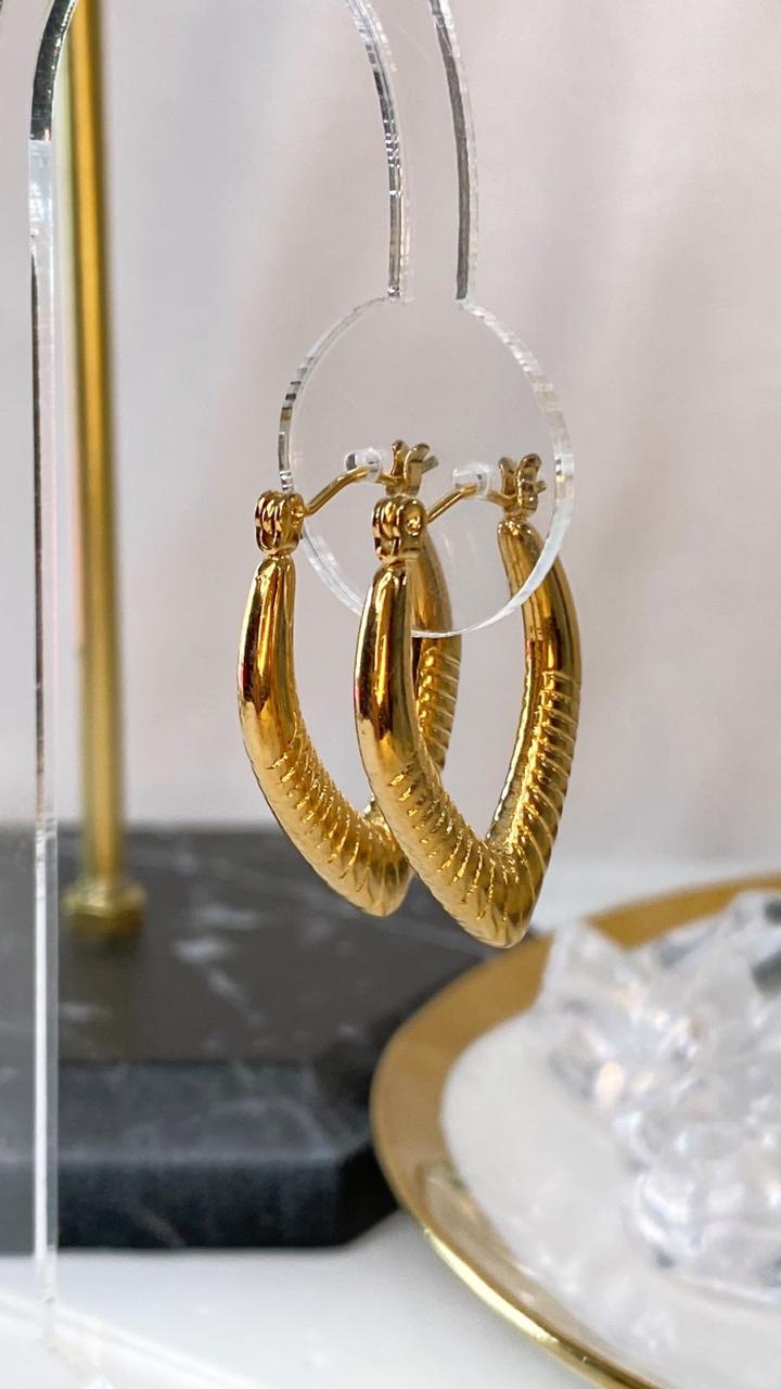 Arracadas de Acero Inoxidable AAI1947-1