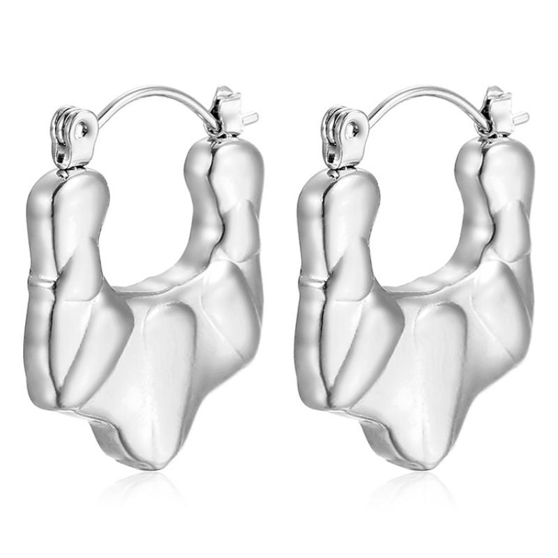 Arracadas de Acero Inoxidable AAI1952-2