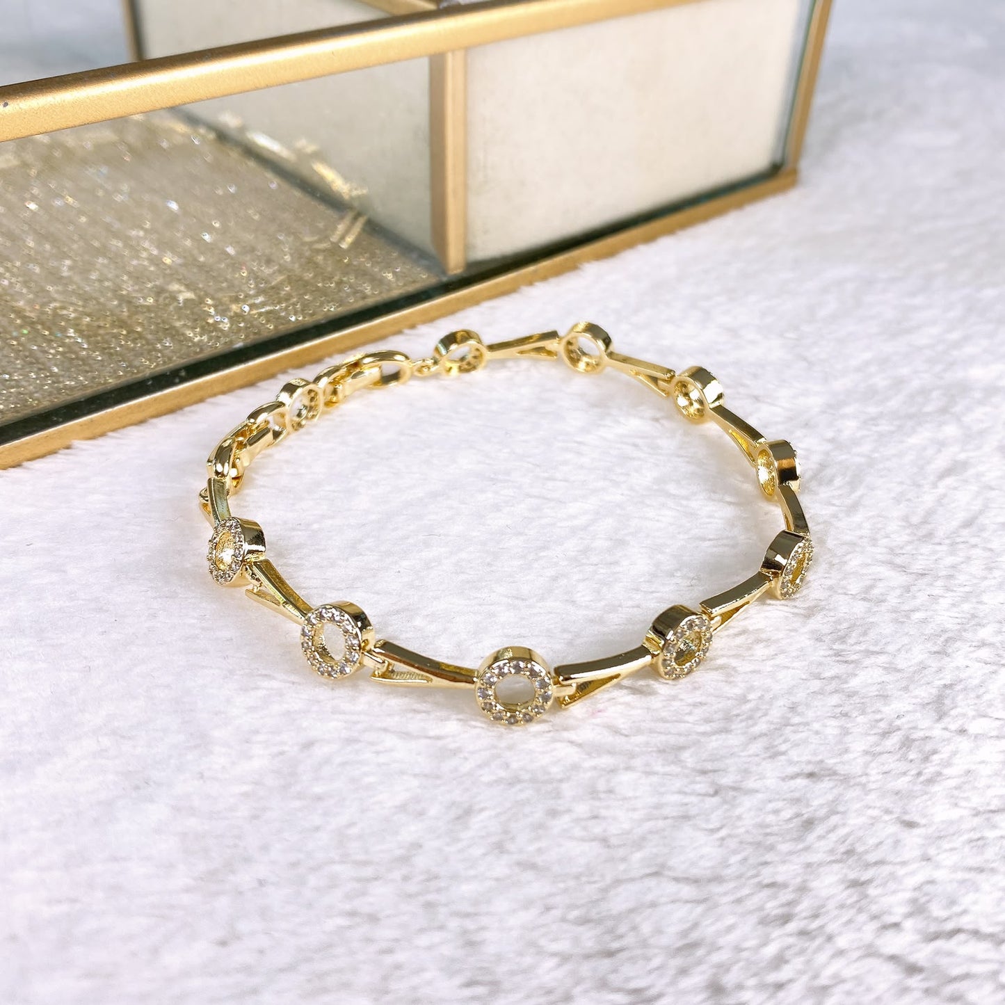 Pulsera de Oro Laminado COP1956-1