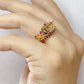 Anillo Chapa de Oro Ajustable ACO303-2