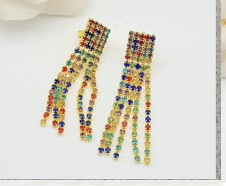 Arete de Chapa de Oro COA1084-1