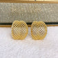 Arete de Chapa de Oro COA2050-1