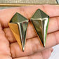 Arete de Chapa de Oro COA2053-1