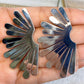 Arete de Chapa de Oro COA2054-2