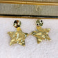 Arete de Chapa de Oro COA2055-1