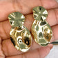 Arete de Chapa de Oro COA2056-1