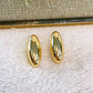 Arete de Chapa de Oro COA2062-1