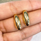 Arete de Chapa de Oro COA2062-1