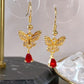 Arete de Chapa de Oro COA2071-1