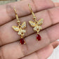 Arete de Chapa de Oro COA2071-1