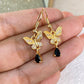 Arete de Chapa de Oro COA2071-2