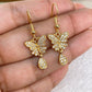 Arete de Chapa de Oro COA2073-1
