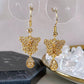 Arete de Chapa de Oro COA2073-1