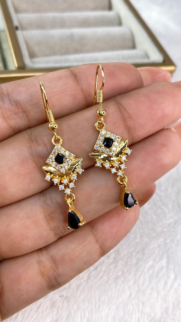 Arete de Chapa de Oro COA2120-4