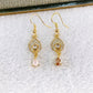 Arete de Chapa de Oro COA2084-1