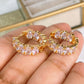 Arete de Chapa de Oro COA2088-2