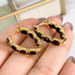 Arete de Chapa de Oro COA2089-2