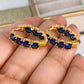 Arete de Chapa de Oro COA2091-1
