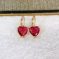 Arete de Chapa de Oro COA2092-1