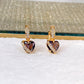 Arete de Chapa de Oro COA2093-2