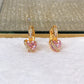Arete de Chapa de Oro COA2093-3