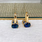 Arete de Chapa de Oro COA2095-1
