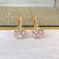 Arete de Chapa de Oro COA2097-1