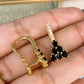 Arete de Chapa de Oro COA2100-2