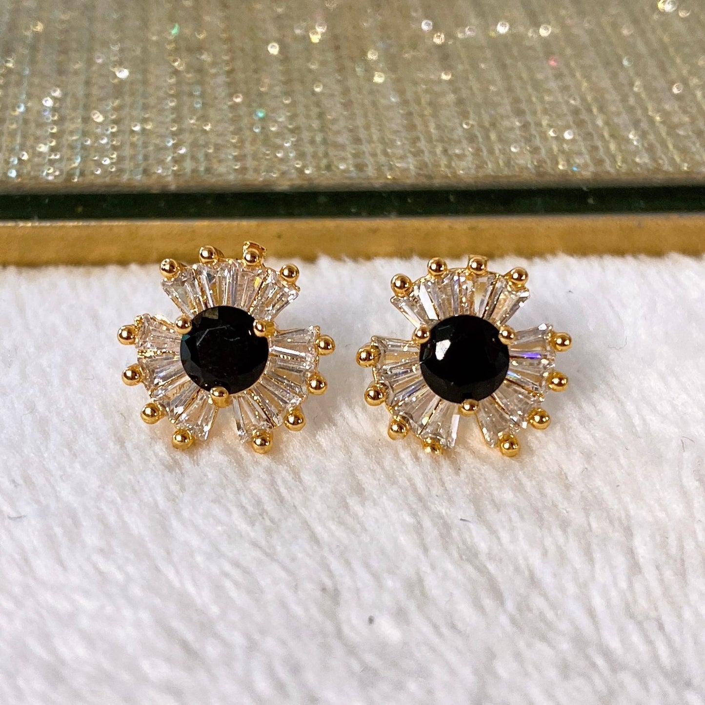 Arete de Chapa de Oro COA2123-1