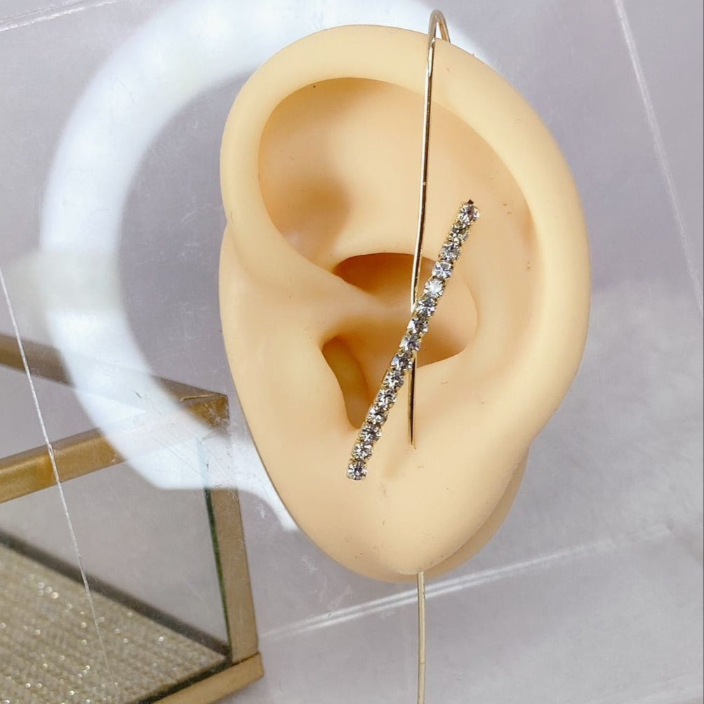 Arete Chapa de Oro COA2127-1 (PAR)