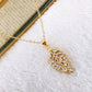 Collar de Chapa de Oro CC2136-1