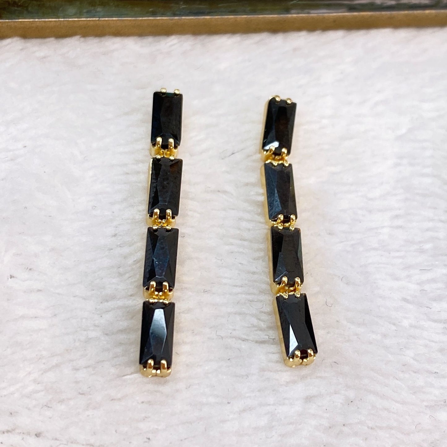 Arete de Chapa de Oro COA2138-2