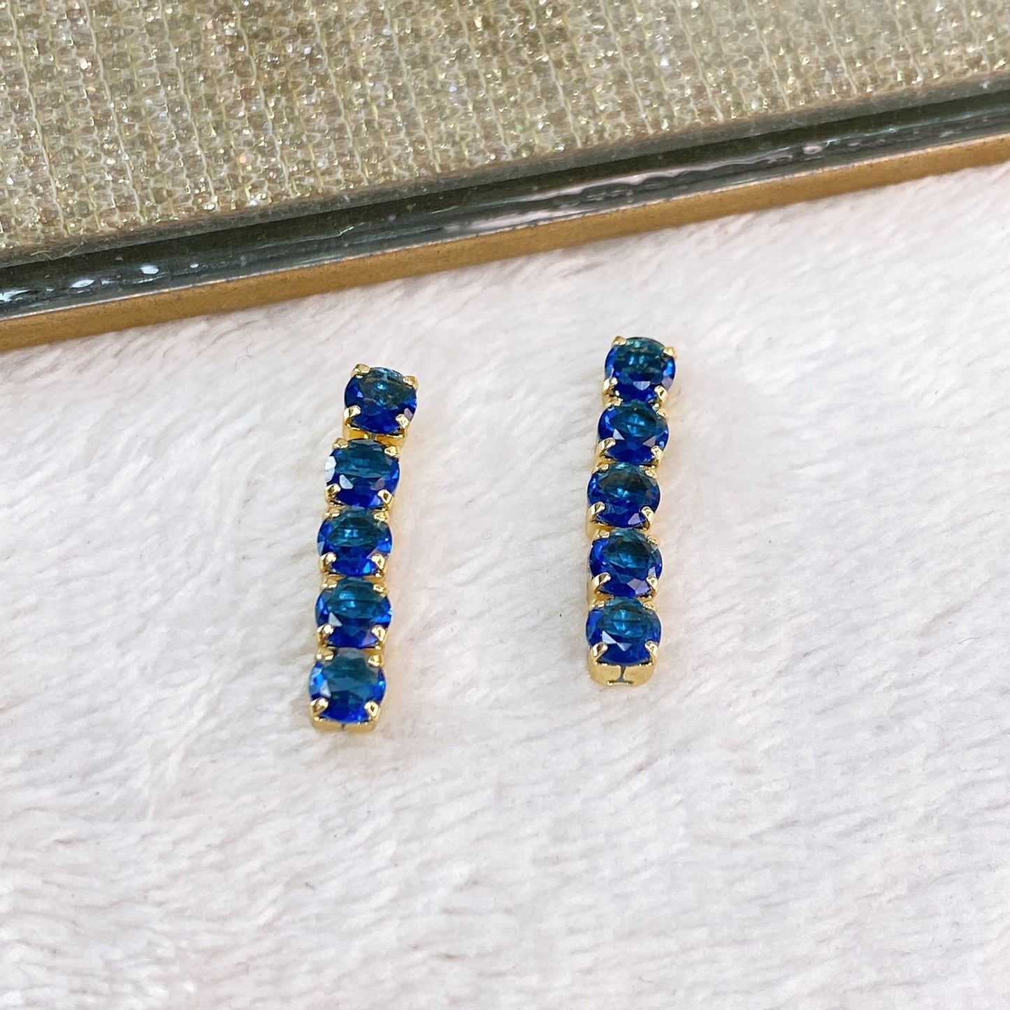 Arete de Chapa de Oro COA2141-4