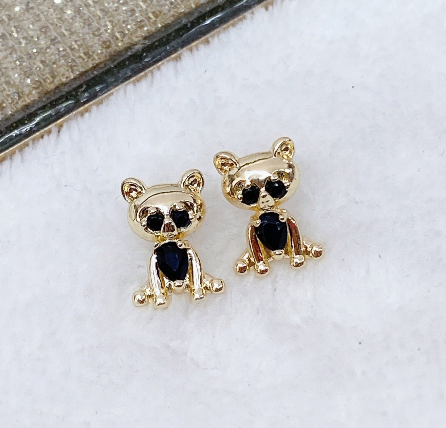 Arete de Chapa de Oro COA2143-1