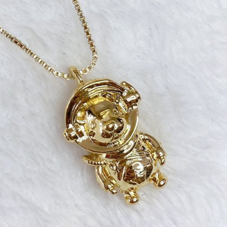 Collar de Chapa de Oro CC2197-1