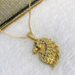 Collar de Chapa de Oro CC2216-1
