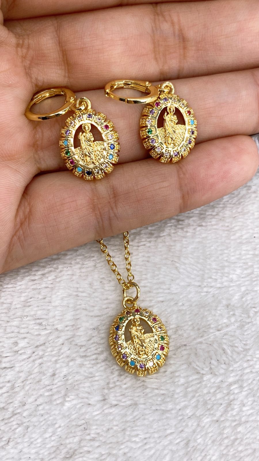 Set de Chapa de Oro CC2243-1