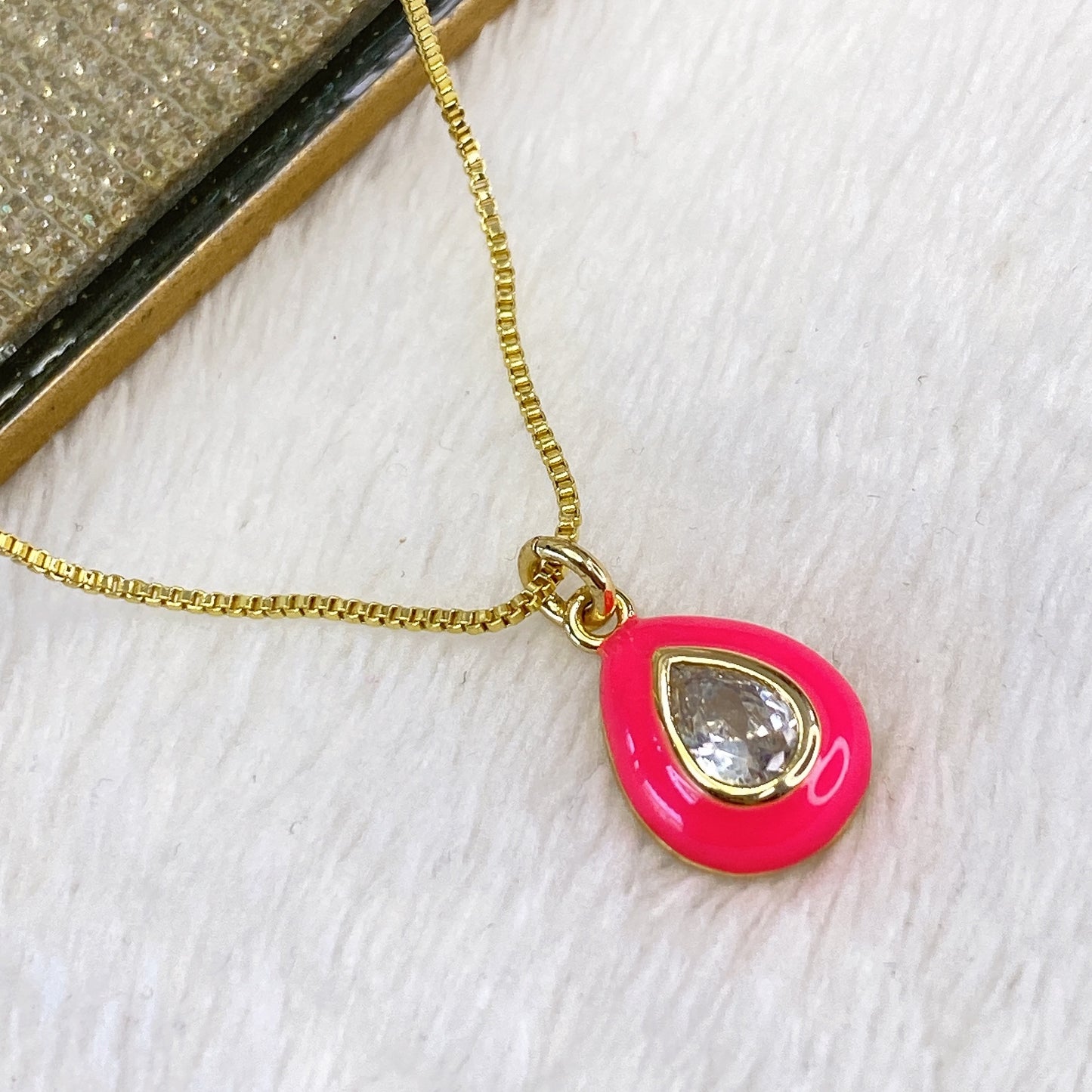Collar de Chapa de Oro CC2372-2
